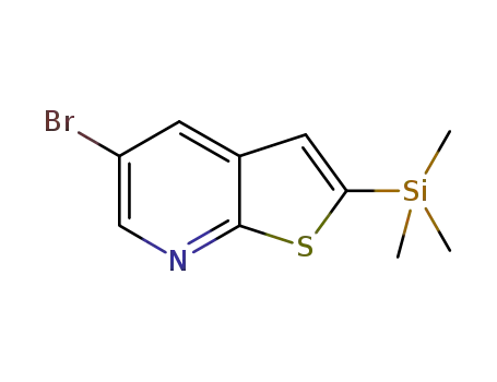 5-broMo-2-(트리메틸실릴)티에노[2,3-b]피리딘