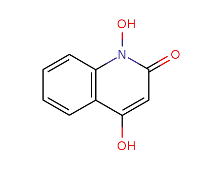 Molecular Structure of 21201-44-5 (1,4-Dihydroxy-2(1H)-quinolinone)