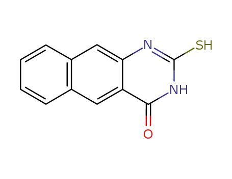 Molecular Structure of 21314-31-8 (2-mercaptobenzo[g]quinazolin-4(3H)-one)