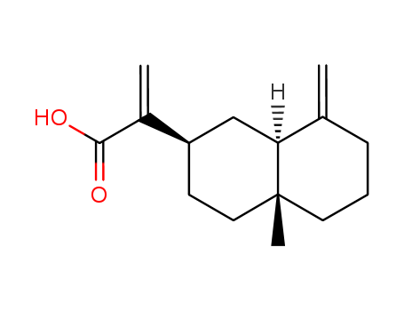 2-Naphthaleneaceticacid, decahydro-4a-methyl-a,8-bis(methylene)-, (2R,4aR,8aS)-