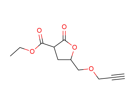 2-옥소-5-(2-프로피닐옥시메틸)테트라히드로푸란-3-카르복실산 에틸 에스테르