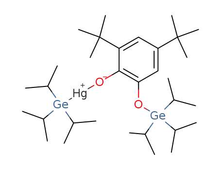 1-triisopropylgermyloxy-2-(triisopropylgermylmercurioxy)-3,5-di-tert-butylbenzene