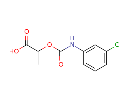 Propanoic acid,2-[[[(3-chlorophenyl)amino]carbonyl]oxy]- cas  28705-92-2