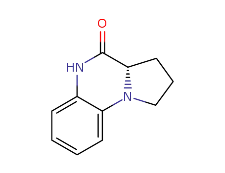 피롤로[1,2-a]퀴녹살린-4(5H)-온, 1,2,3,3a-테트라히드로-, (3aS)-(9CI)