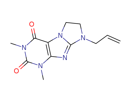 1H-Imidazo[2,1-f]purine-2,4(3H,6H)-dione,7,8-dihydro-1,3-dimethyl-8-(2-propenyl)- (9CI)
