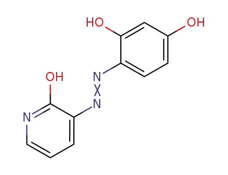Molecular Structure of 21269-87-4 (Resorcinol, 4-[(2-hydroxy-3-pyridyl)azo]-)