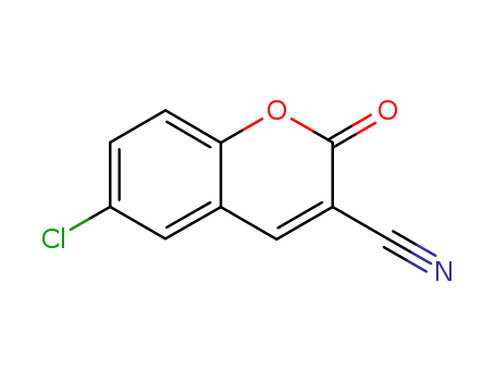 2H-1-Benzopyran-3-carbonitrile,6-chloro-2-oxo-