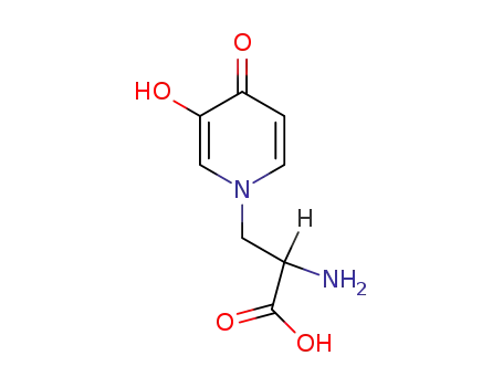 Molecular Structure of 2116-55-4 (MIMOSINE)