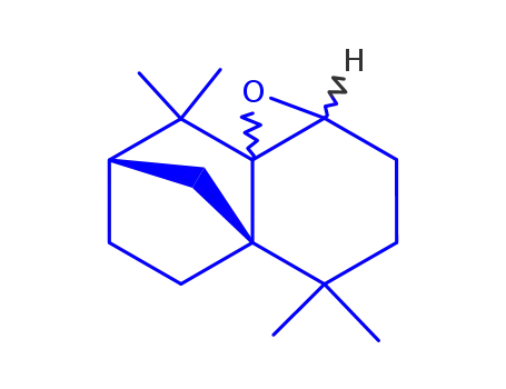 Molecular Structure of 28370-55-0 (Isolongifolene epoxide)
