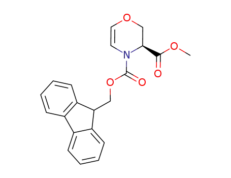 (3S)-2,3-dihydro[1,4]oxazine-3,4-dicarboxylic acid 4-(9H-fluoren-9-ylmethyl) ester 3-methyl ester