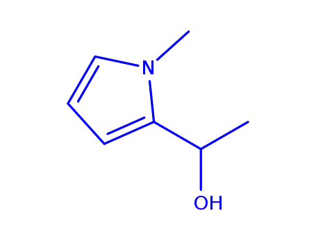Molecular Structure of 286415-02-9 (1H-Pyrrole-2-methanol,alpha,1-dimethyl-,(-)-(9CI))