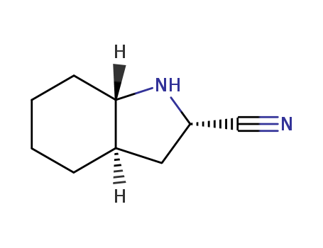 1H-Indole-2-carbonitrile, octahydro-
