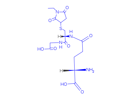 Glycine, L-g-glutamyl-S-(1-ethyl-2,5-dioxo-3-pyrrolidinyl)-L-cysteinyl-