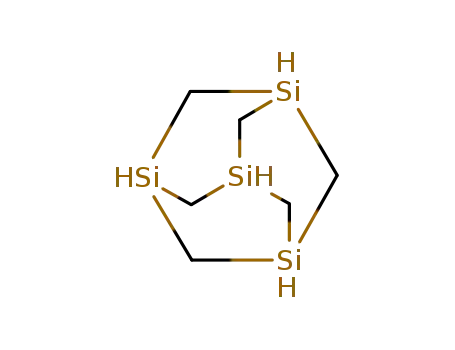 Molecular Structure of 281-44-7 (1,3,5,7-tetrasilatricyclo[3.3.1.1~3,7~]decane)