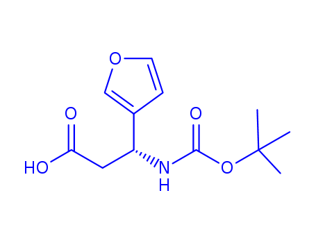 3-TERT-BUTOXYCARBONYLAMINO-3-FURAN-3-YL-PROPIONIC ACID