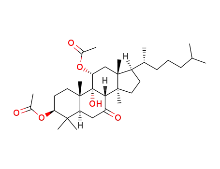 3β,11α-diacetoxy-5α-lanostan-9α-ol-7-one