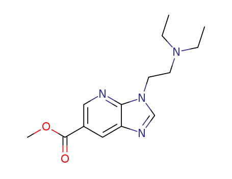 3-[2-(디에틸아미노)에틸]-3H-이미다조[4,5-b]피리딘-6-카르복실산 메틸 에스테르