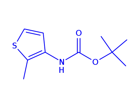카르밤산, (2-메틸-3-티에닐)-, 1,1-디메틸에틸 에스테르(9CI)