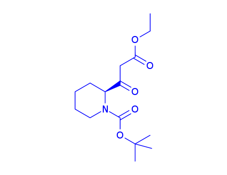 Ethyl (S)-1-Boc-b-oxo-2-piperidinepropanoate