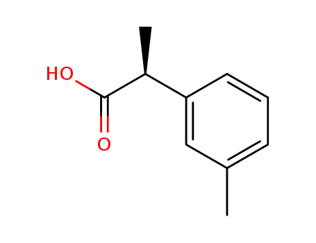 Molecular Structure of 601472-22-4 ((S)-2-m-Tolyl-propionic acid)