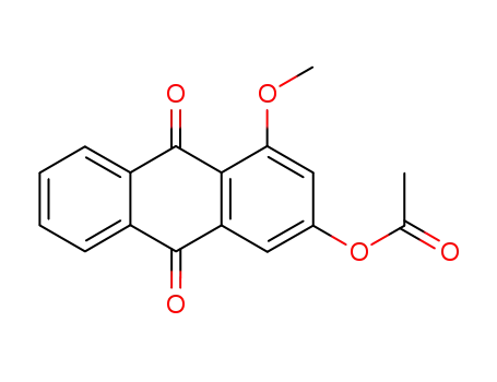 Molecular Structure of 75299-66-0 (1-methoxy-3-acetoxyanthraquinone)