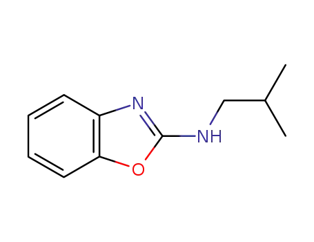 Molecular Structure of 28291-83-0 (N-Isobutyl-2-benzoxazolamine)