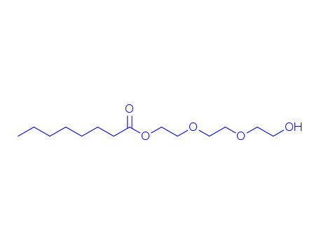 Octanoic acid,2-[2-(2-hydroxyethoxy)ethoxy]ethyl ester