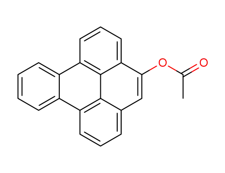 Molecular Structure of 77508-04-4 (Acetic acid benzo[e]pyren-4-yl ester)