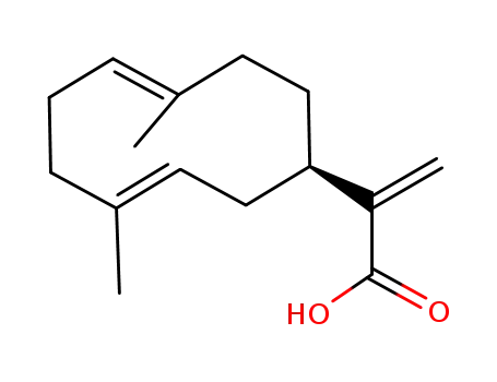 germacra-1(10),4,11(13)-trien-12-oic acid