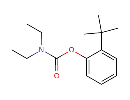 N,N-Diethylcarbamic acid 2-tert-butylphenyl ester