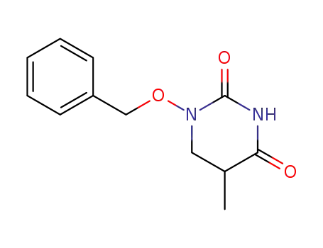 1-(benzyloxy)-5-methyldihydropyrimidine-2,4(1H,3H)-dione