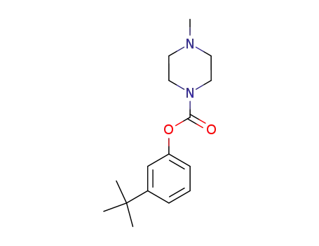 4-Methyl-1-piperazinecarboxylic acid 3-tert-butylphenyl ester