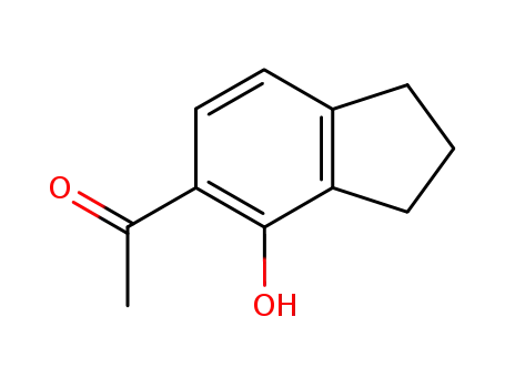 Molecular Structure of 28179-02-4 (5-Acetyl-indanol-4)