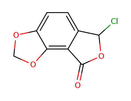 Molecular Structure of 80053-50-5 (6,7-methylenedioxy-3-chlorophthalide)