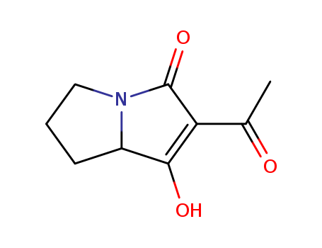 3H-PYRROLIZIN-3-ONE,2-ACETYL-5,6,7,7A-TETRAHYDRO-1-HYDROXY-