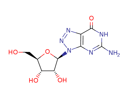 7H-1,2,3-Triazolo[4,5-d]pyrimidin-7-one,5-amino-3,4-dihydro-3-b-D-ribofuranosyl-