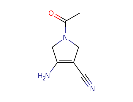 1-Acetyl-3-amino-4-cyano-3-pyrroline