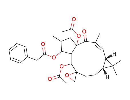 Molecular Structure of 28649-59-4 (Euphorbiasteroid)