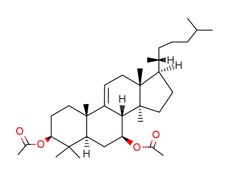 3β,7β-diacetoxy-5α-lanost-9(11)-ene