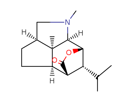 7,5-(Epoxymethano)-1H-cyclopent[cd]indol-9-one, decahydro-1,7b-dimethyl-6-(1-methylethyl)-, (2aS,4aS,5R,6S,7R,7aS,7bR)-