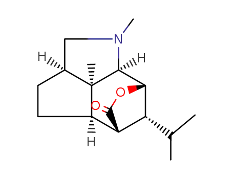 (1S,4S,7S,8S,11S,12R,13S)-2,12-Dimethyl-13-propan-2-yl-10-oxa-2-azatetracyclo[5.4.1.18,11.04,12]tridecan-9-one