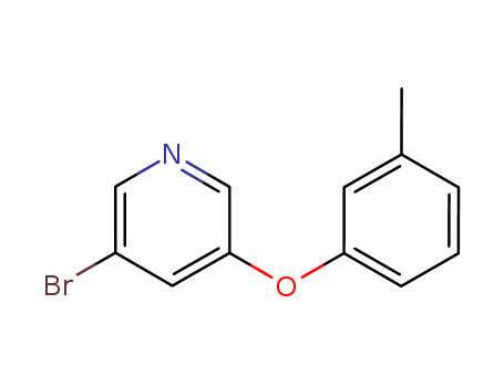 Pyridine,3-bromo-5-(3-methylphenoxy)-
