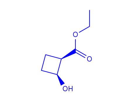 Cyclobutanecarboxylic acid, 2-hydroxy-, ethyl ester, (1R,2S)- (9CI)