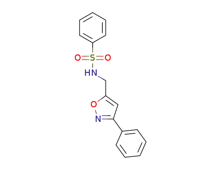 N-[(3-PHENYL-5-ISOXAZOLYL)METHYL]BENZENESULFONAMIDE