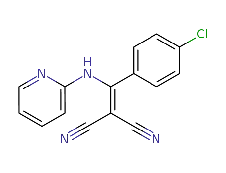(4-chloro-α-[2]pyridylamino-benzyl)-malononitrile