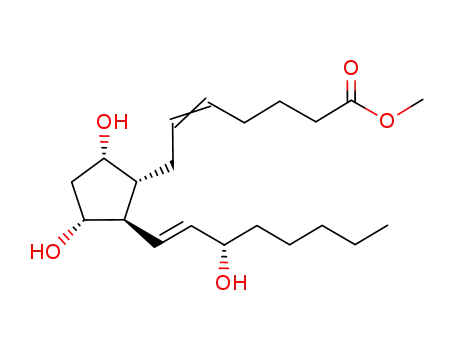 (Z)-7-[(1R,2R,3R,5S)-3,5-Dihydroxy-2-((E)-(S)-3-hydroxy-oct-1-enyl)-cyclopentyl]-hept-5-enoic acid methyl ester