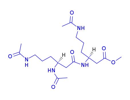 メチル (3S)-3-[(3S)-3,6-ジアセトアミドヘキサンアミド]-6-アセトアミドヘキサノアート