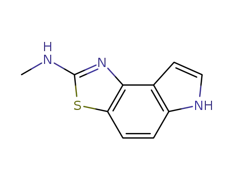 6H-Pyrrolo[3,2-e]benzothiazole,2-(methylamino)-(8CI)