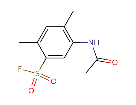 5-(acetylamino)-2,4-dimethylbenzenesulfonyl fluoride