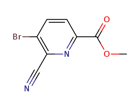 Methyl 5-broMo-6-cyanopicolinate